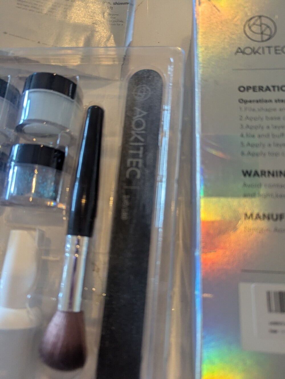 AokitEC Acrylic Nail Powder & Liquid Kit in Pastel Shades - Picture 5 of 8